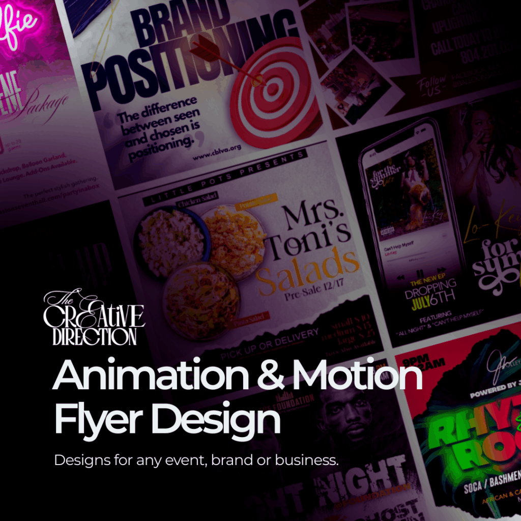 Creative Direction Graphics Web & Graphic Design for Powerful Brands | The Creative Direction