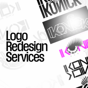 Logo redesign and brand refresh service by The Creative Direction — modern, professional logo update for businesses and creators.